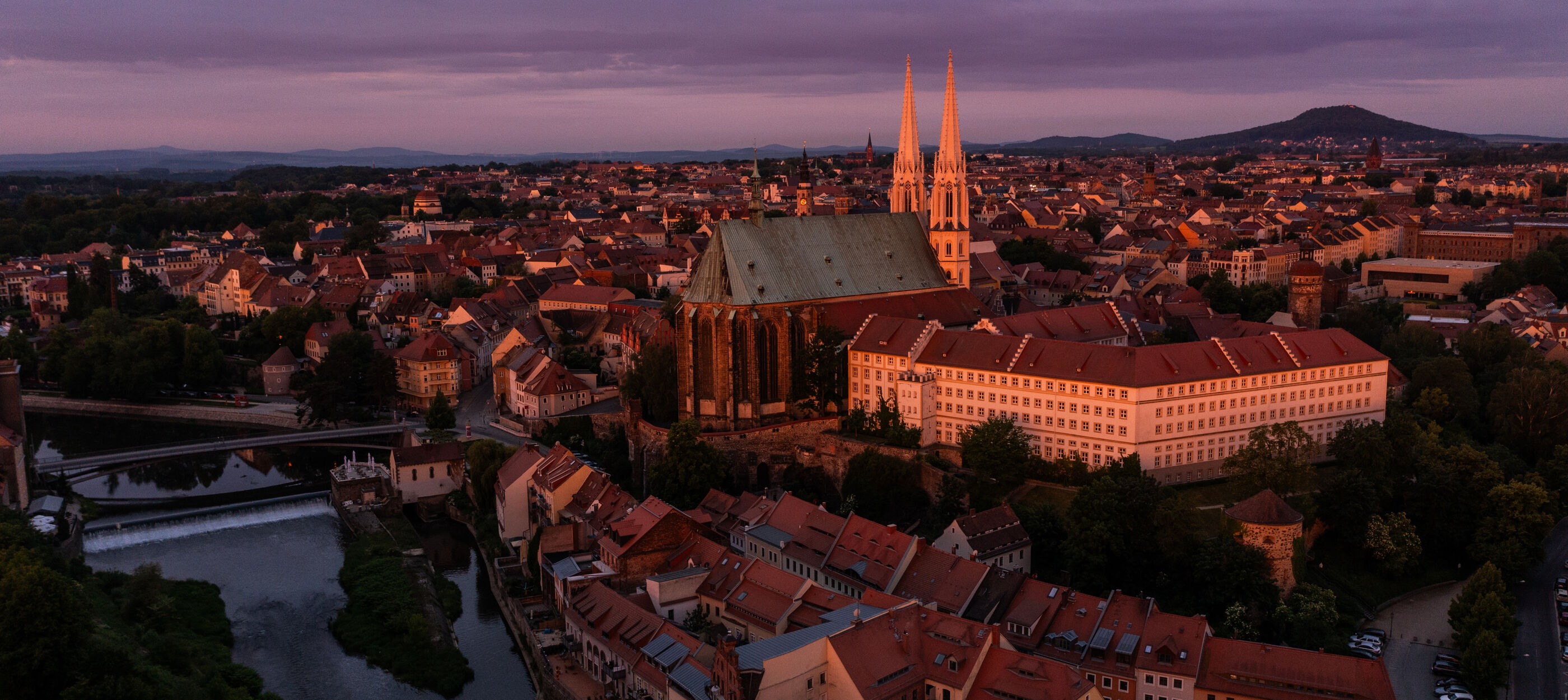 Panoramic view of Görlitz's old town